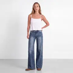 RAINDOOR - Jeans Tachas Light Blue Mujer