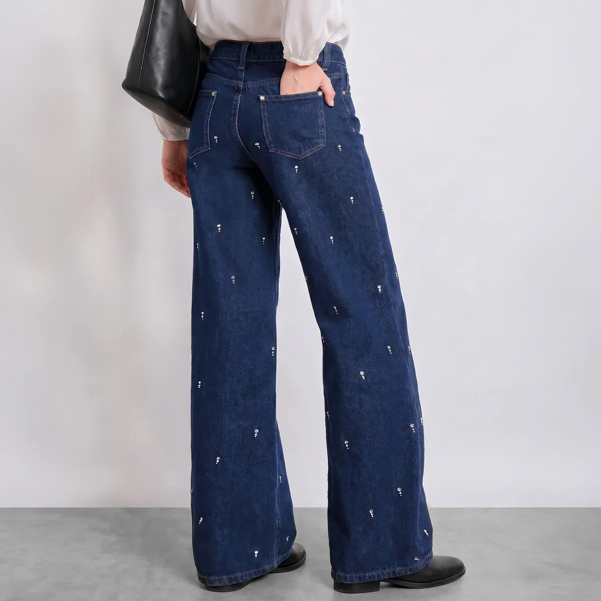 RAINDOOR - Pantalón Gotas Strass Mujer Raindoor