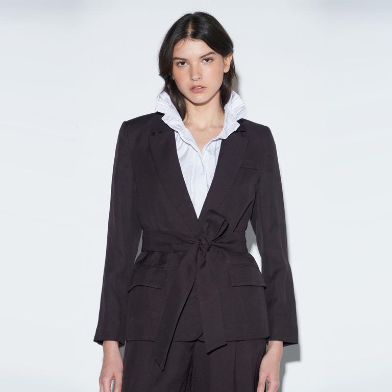 Blazer Kaia Chocolate Mujer