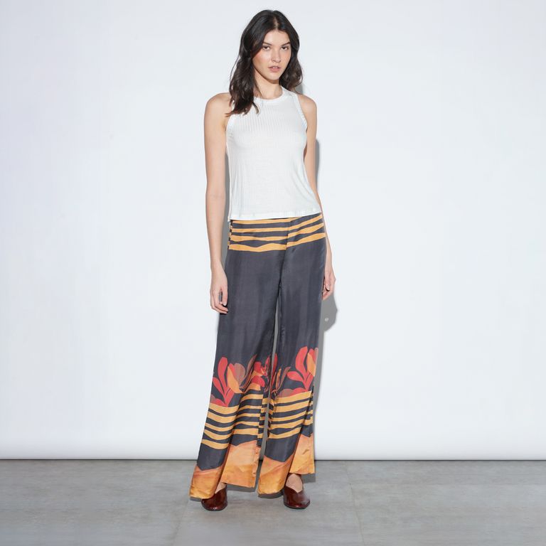 Pantalón Siroco Tiro Alto Mujer