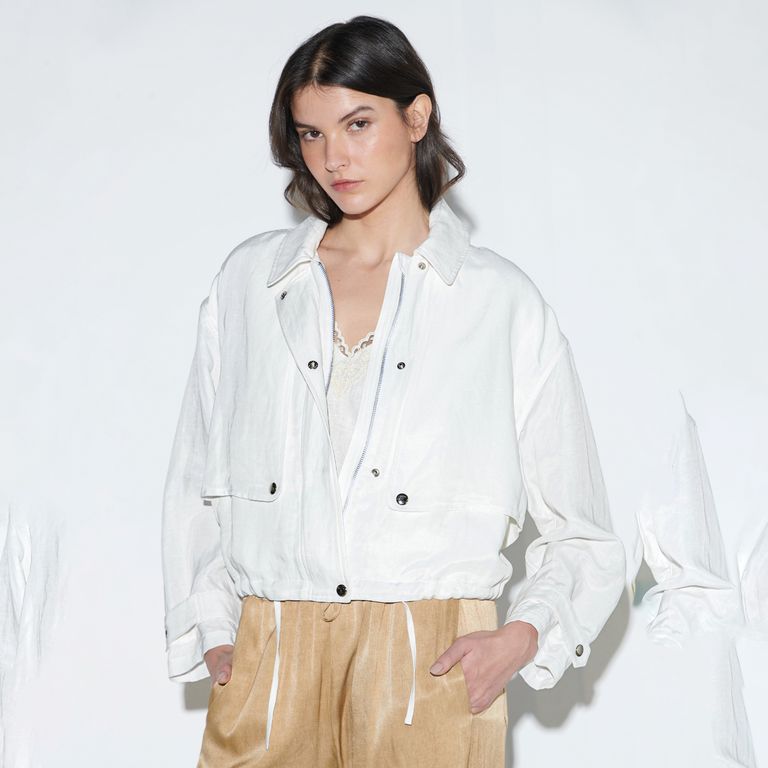 Chaqueta Aria Crudo Mujer