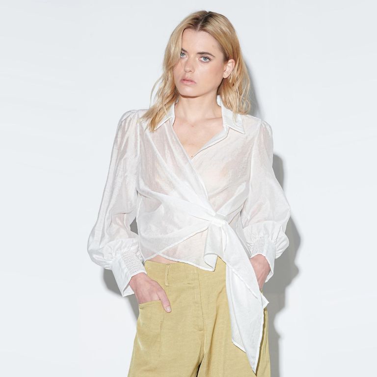 Blusa Aveline Crudo Mujer