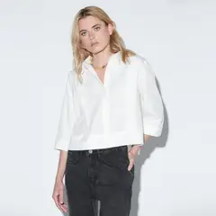 SINGOLARE - Blusa Clarisse Damasco Mujer