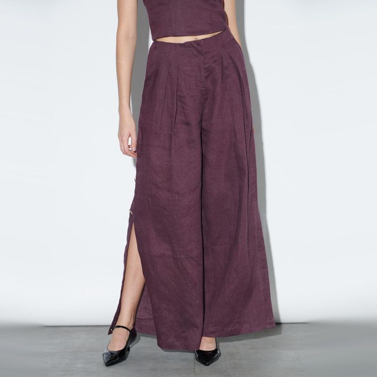 Pantalón Wide Leg Mujer