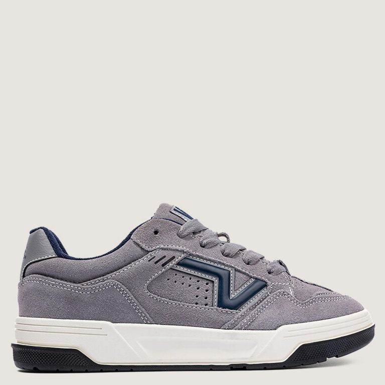 Upland Zapatilla Urbana Hombre Cuero Gris