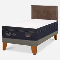 CIC - Cama Europea Super Premium 1.5 Plazas