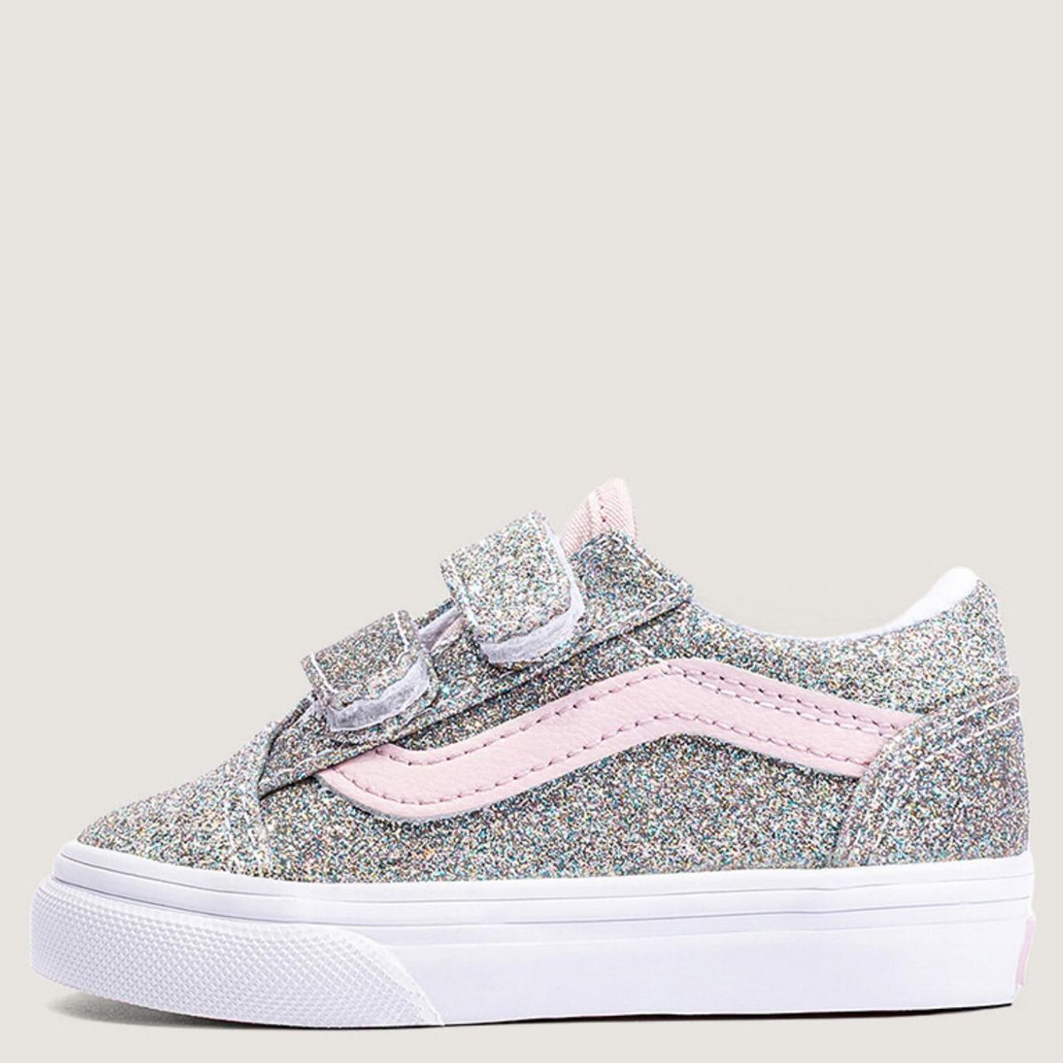 VANS - Old Skool V Zapatilla Urbana Niño Multicolor (22 a 26) Vans