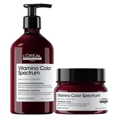 LOREAL PROFESSIONNEL - Shampoo 500ml + Mskr 250 ml Vitamino Color Spectrum