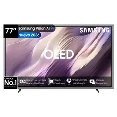 SAMSUNG - 77" OLED S95H 4K Vision AI Smart TV (2026)