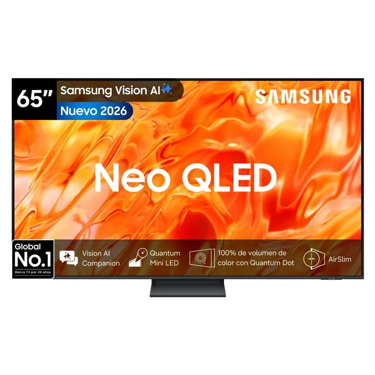 65" Neo QLED QN75H 4K Vision AI Smart TV (2026) + Control por Voz