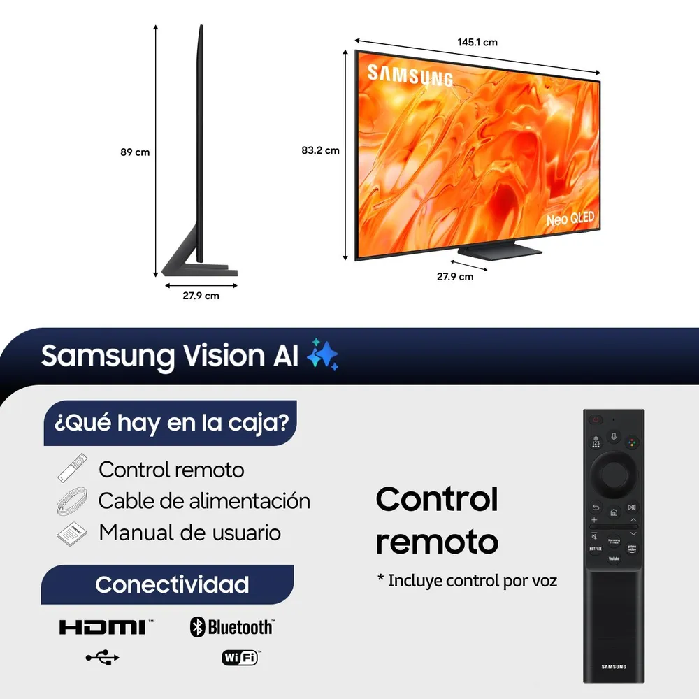 Samsung Neo QLED QN75H 65", foto 2