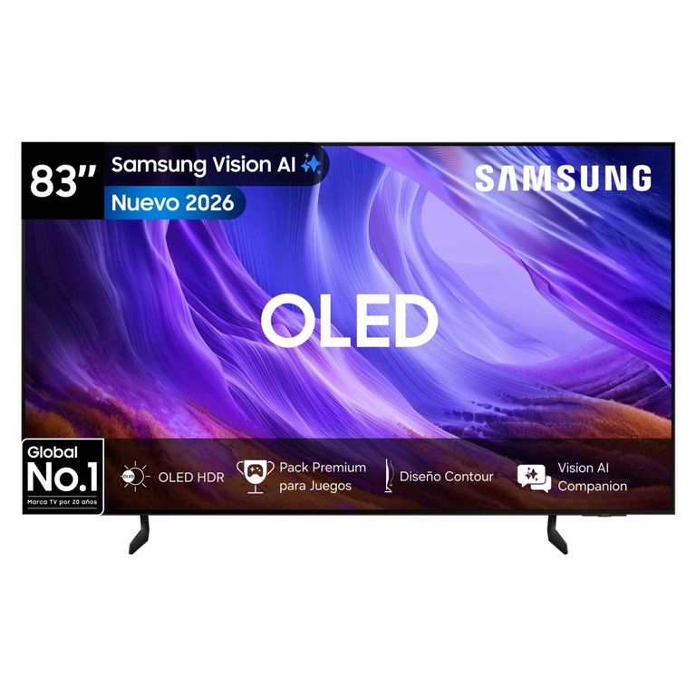 83" OLED S85H 4K Vision AI Smart TV (2026) + Control por Voz