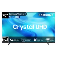 SAMSUNG - 70" Crystal UHD U8000H 4K Vision AI Smart TV (2026)