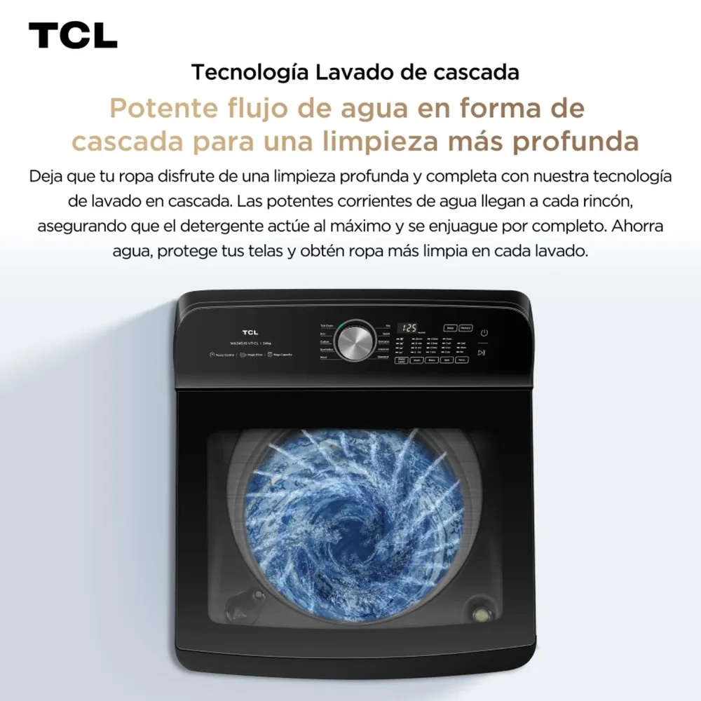 Lavadora Superior 24KG Black Edition F224TLRB, foto 4