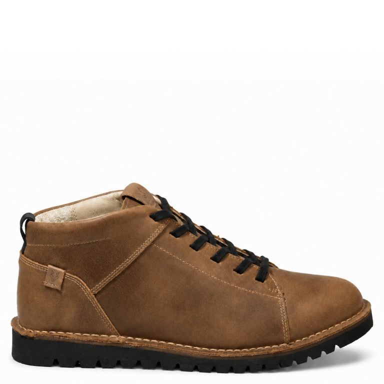 Zapato Casual Hombre Cuero Camel