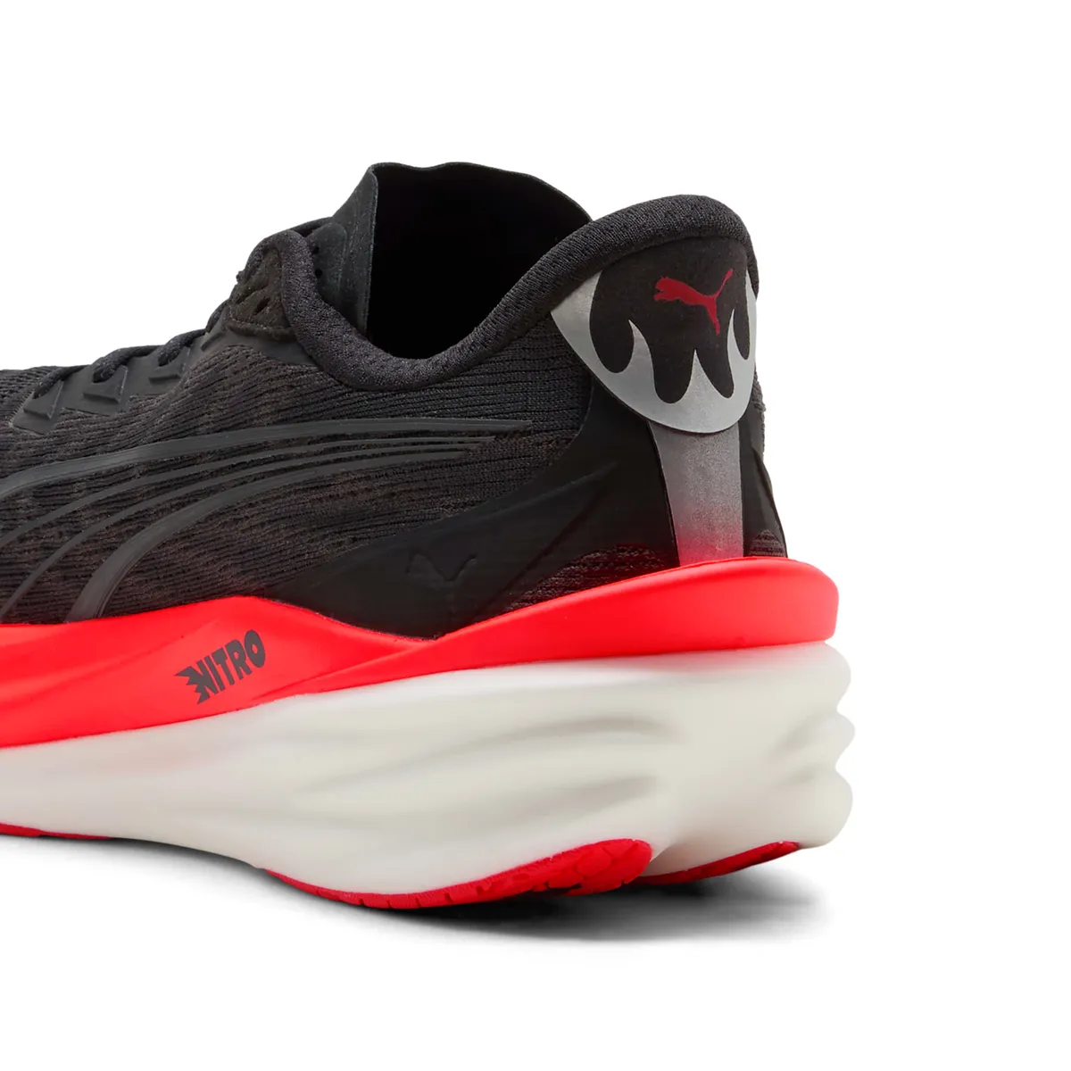 PUMA - Deviate Nitro 4 Zapatilla Running Hombre Negro Puma