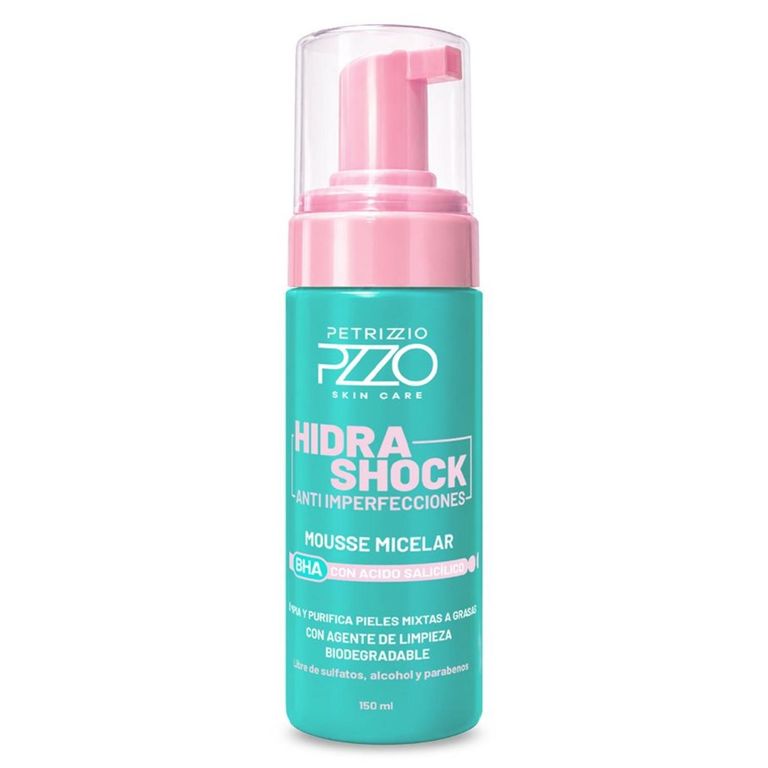Limpiador Mousse Mic Hidratación Shock Antim