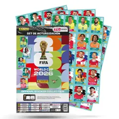 PANINI - Set de Actualización Álbum 120 Láminas FIFA World Cup 2026