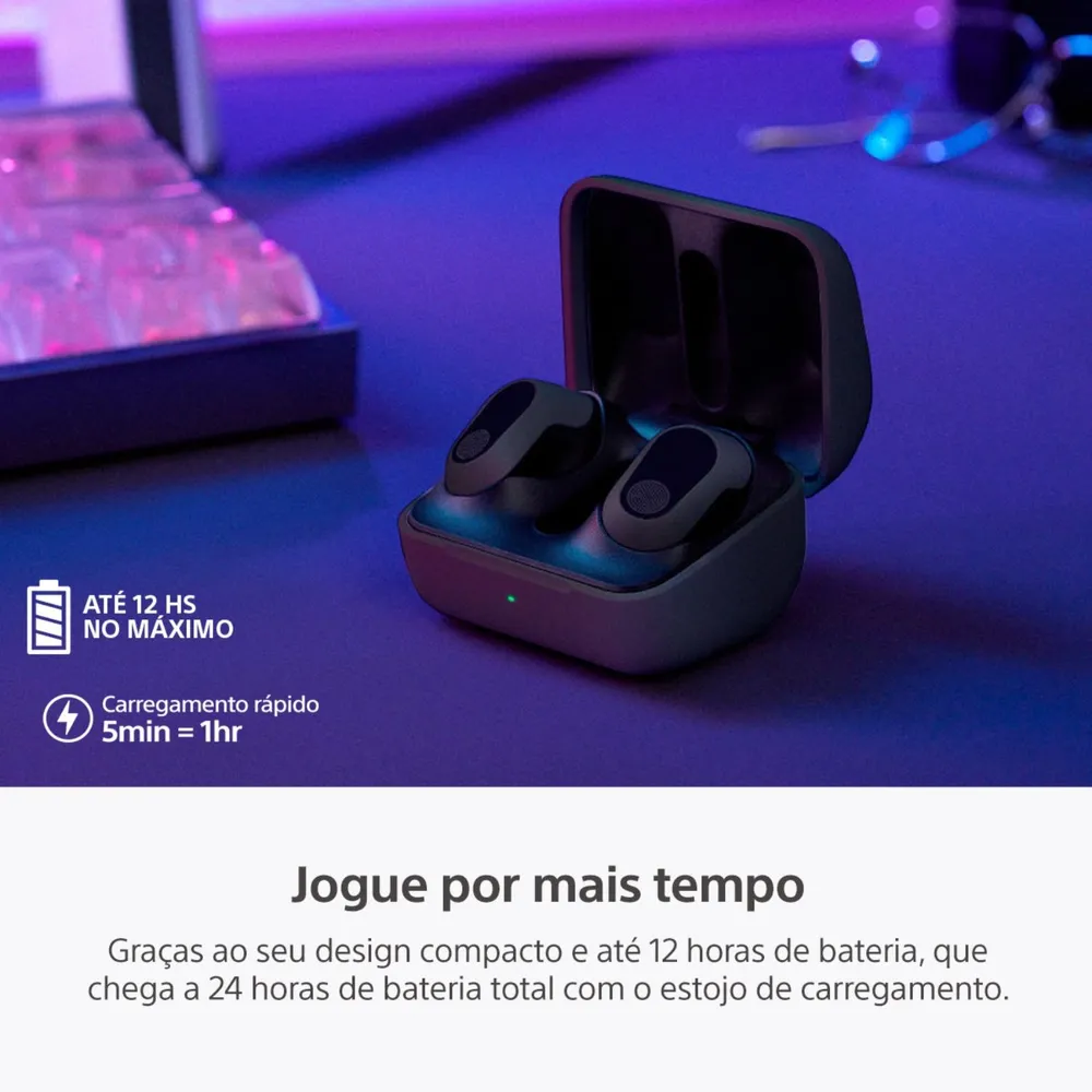 Sony INZONE Buds WF-G700N Negro, foto 6
