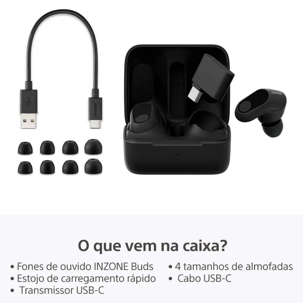 Sony INZONE Buds WF-G700N Negro, foto 12