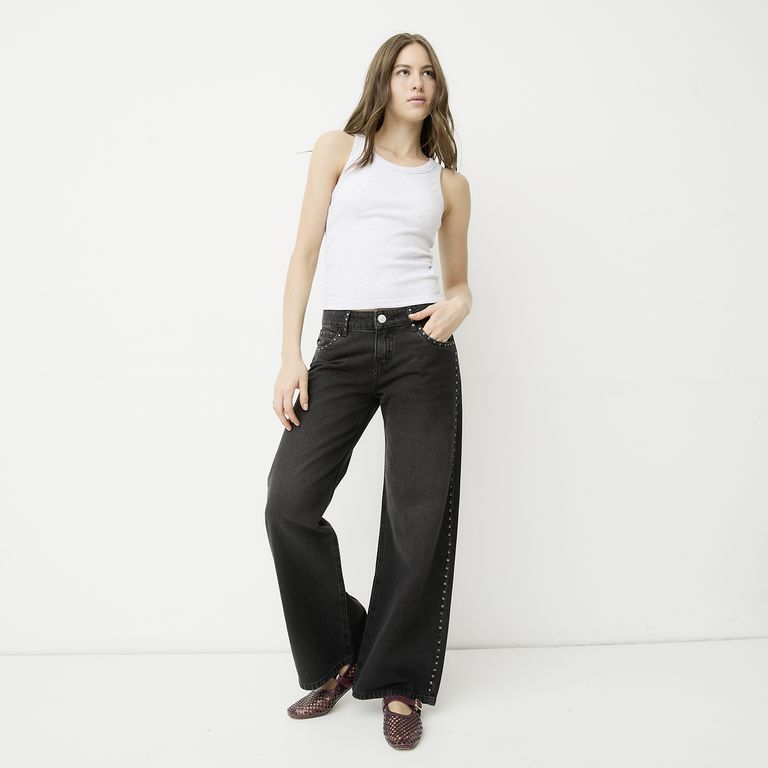 Jeans Tachas Mujer