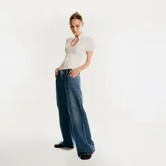 SYBILLA - Jeans Tachas Mujer