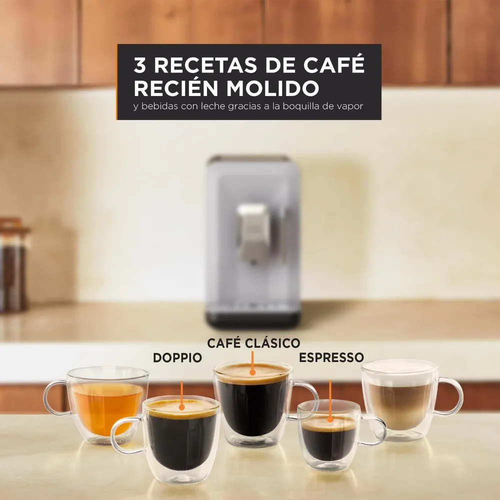 Krups My Coffee Steam Digital EA201B Blanco, foto 5