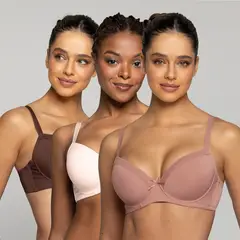 INTIME - Pack De 3 Sostenes Mujer