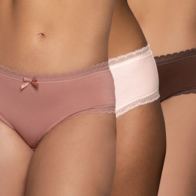 Pack De 3 Pantaletas Algodón Mujer