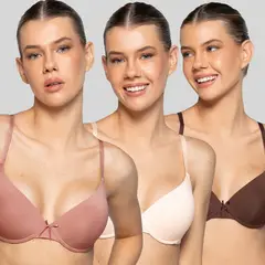 INTIME - Pack De 3 Sostenes Mujer
