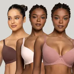 INTIME - Pack De 3 Sostenes Mujer Algodón