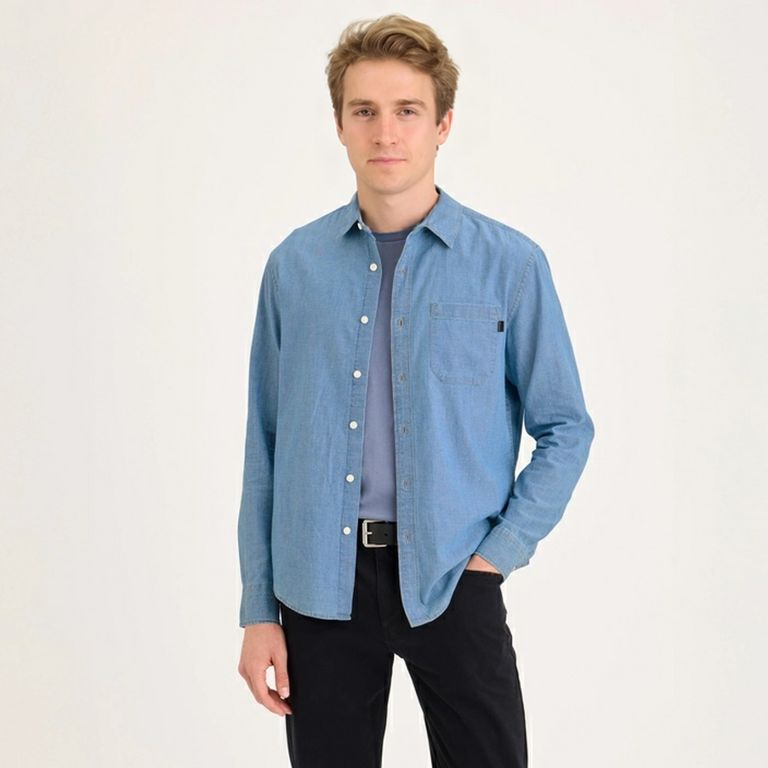 Camisa Manga Larga Hombre