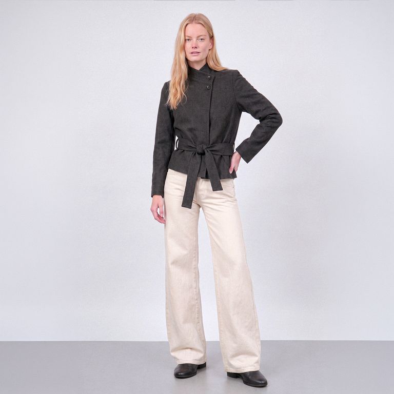 Jeans Estrella Café Wide Leg Mujer