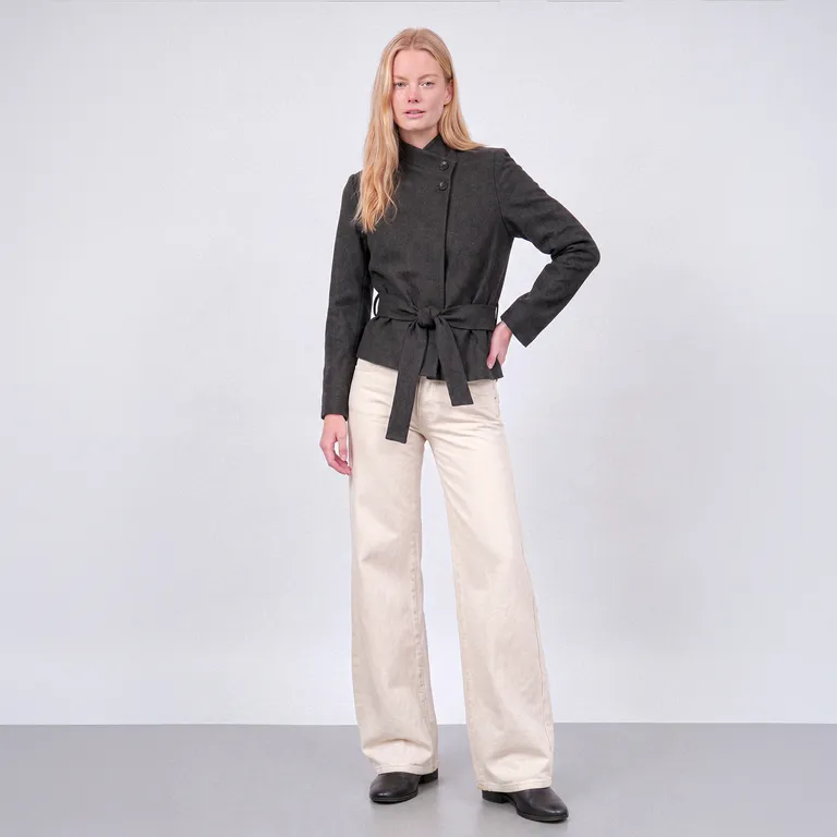 Jeans Estrella Café Wide Leg Mujer