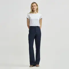 SAVILLE ROW - Pantalón Lino Mujer