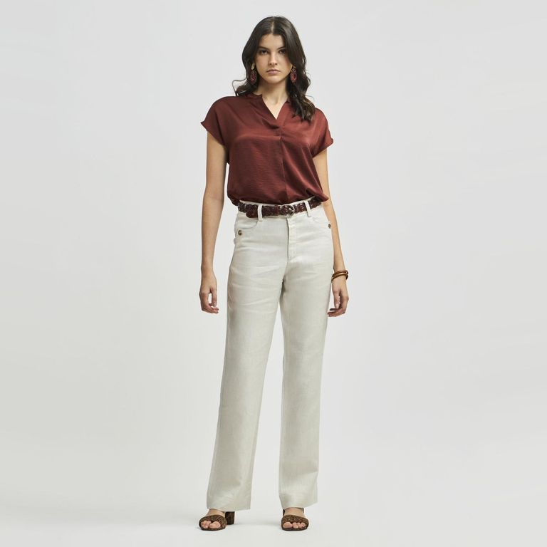 Pantalón Lino Mujer