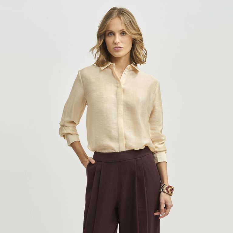 Blusa Manga Larga Mujer
