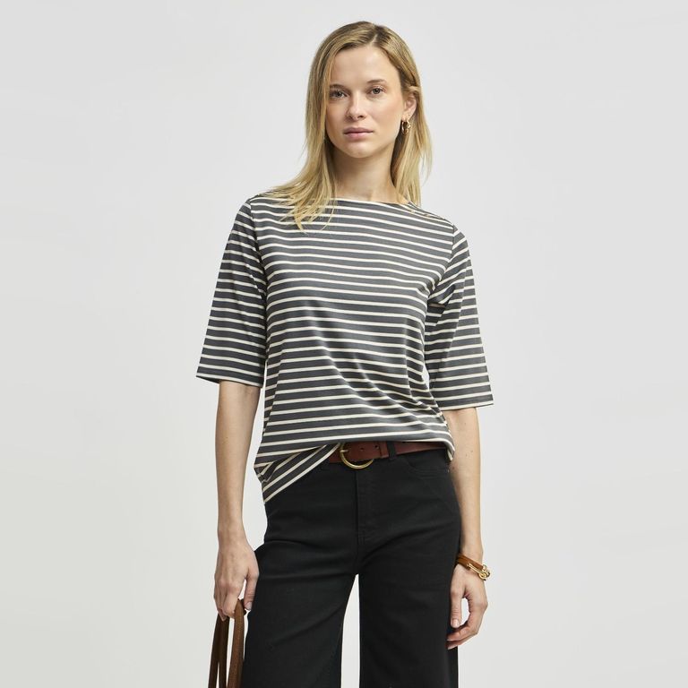 Polera Rayada Mujer