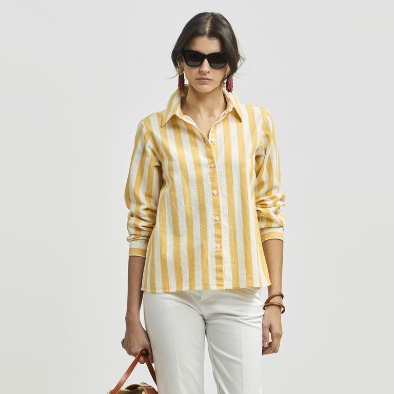 Camisa Manga Larga Mujer