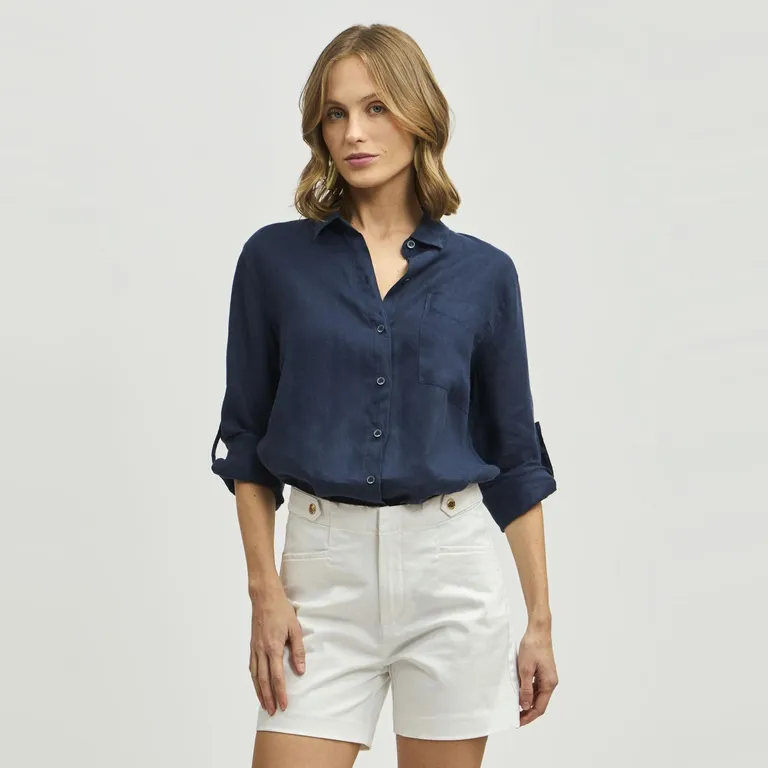 Camisa Manga Larga Mujer