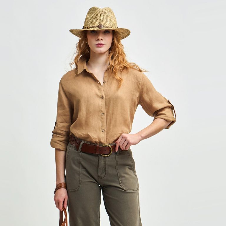 Camisa Manga Larga Mujer