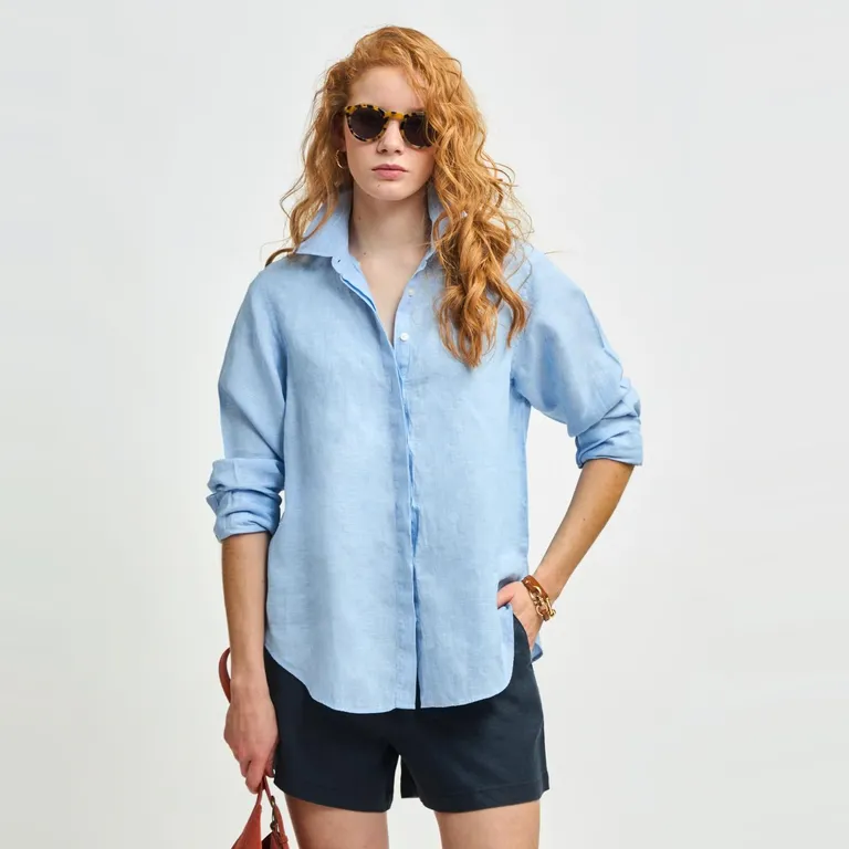 Camisa Manga Larga Mujer