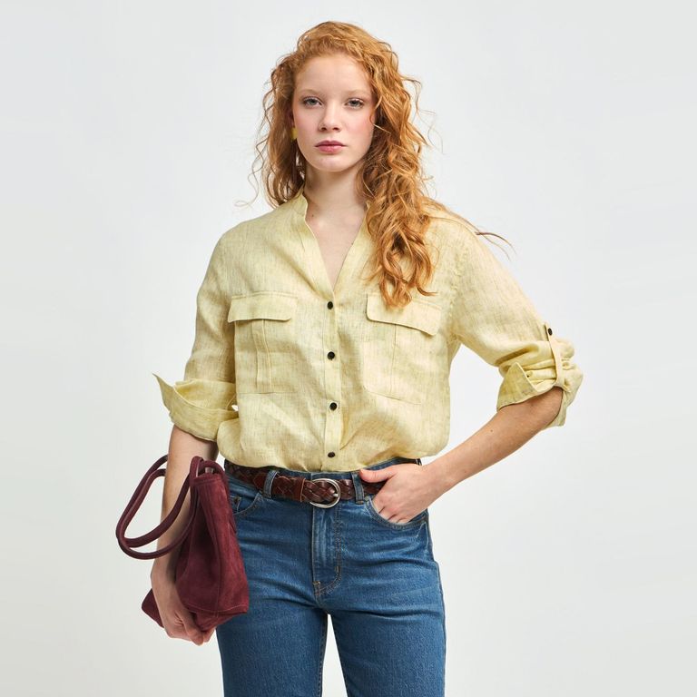 Blusa Manga Larga Mujer