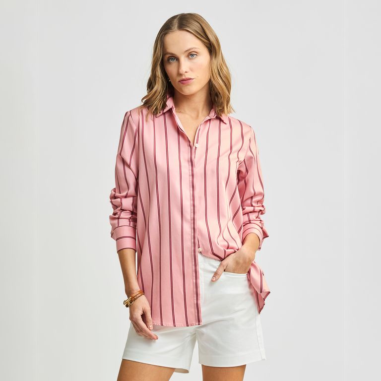 Camisa Manga Larga Mujer