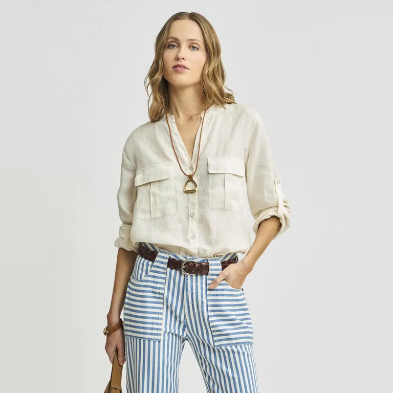 Blusa Manga Larga Mujer