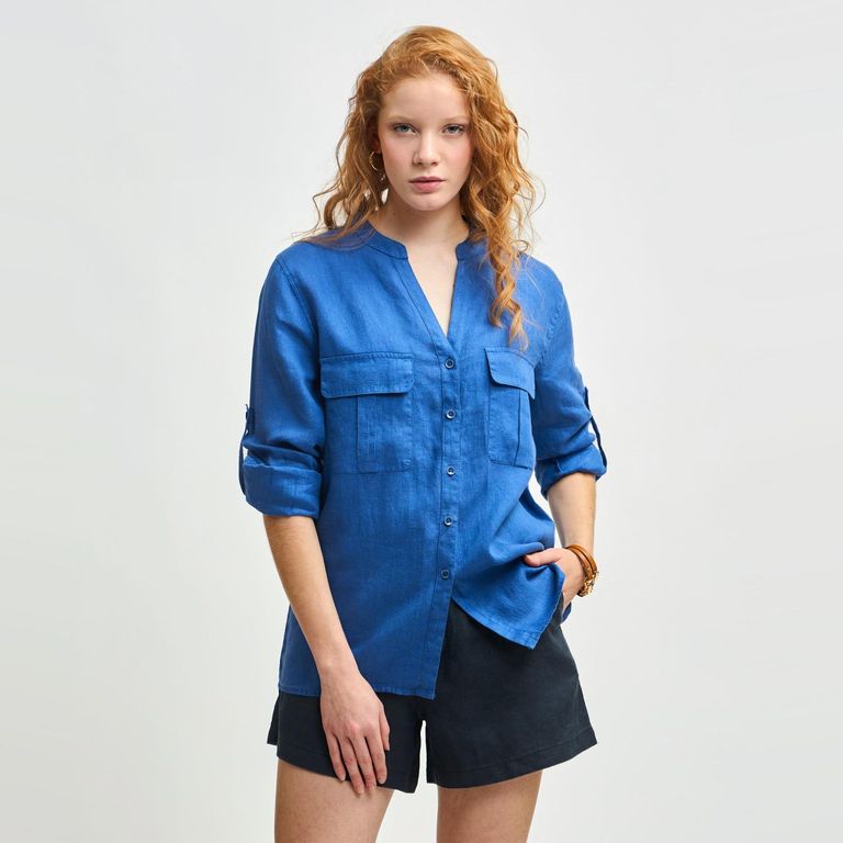 Blusa Manga Larga Mujer