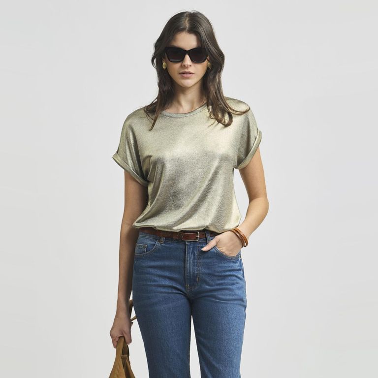 Polera Manga Corta Mujer