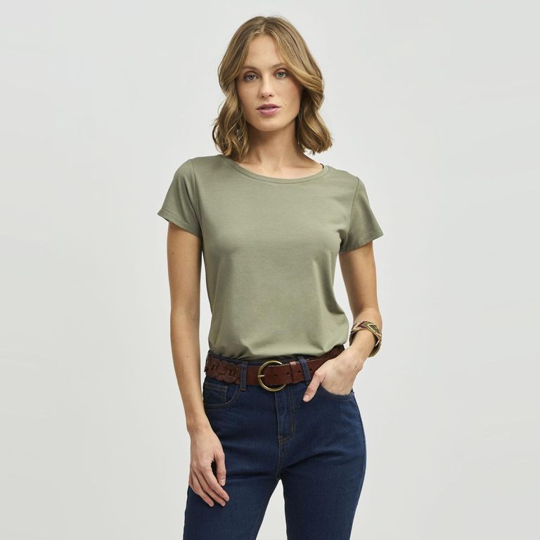 Polera Manga Corta Mujer
