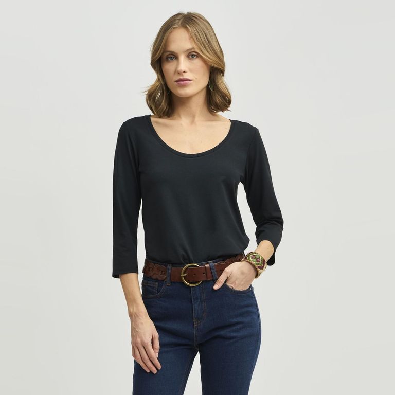 Polera Manga Corta Mujer