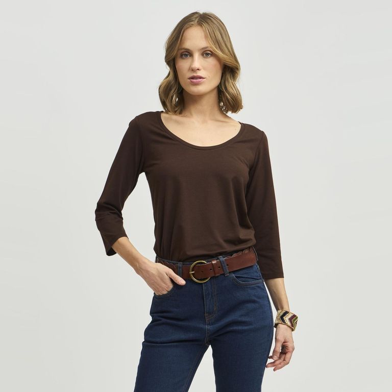 Polera Manga Corta Mujer